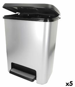 Waste bin Curver Grey Plastic 25 L (5 Units)