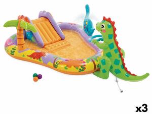 Inflatable Paddling Pool for Children Intex 201 x 69 x 157 cm (3 Units)
