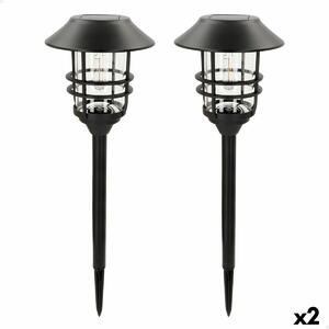 Solar lamp Aktive 17 x 58 x 17 cm (2 Units)