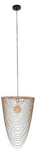 Ceiling Light Home ESPRIT Golden Iron 46 x 46 x 69 cm