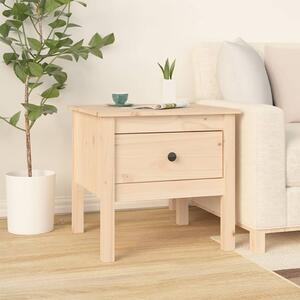 Side Table 50x50x49 cm Solid Wood Pine