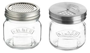 Kilner Set of 2 Shaker & Fine Grater Storage Jars