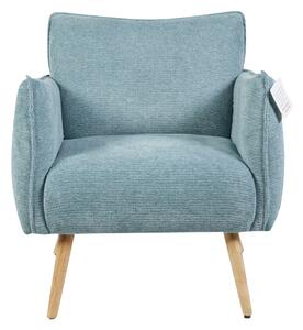 Picton Fabric 1 Seater Sofa - Teal