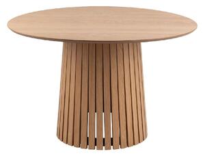 Carlisle Wooden Round Dining Table in Oak