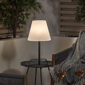 Caltha Rechargeable LED Outdoor Table Lamp Grey