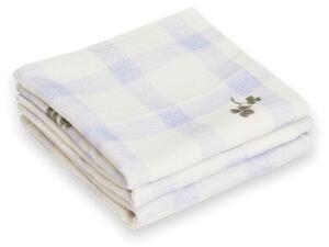 Garbo&Friends Gingham Sorrel Blue Terry washcloth 3-pack 30x30 cm