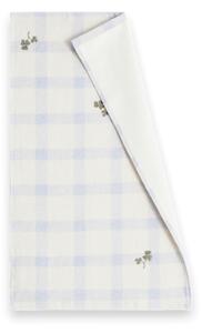 Garbo&Friends Gingham Sorrel Blue Terry guest towel 2-pack 30x50 cm