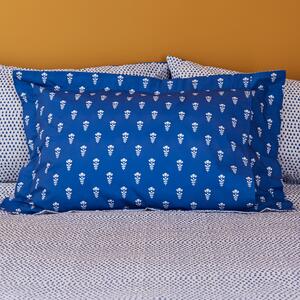 Bonnie Blue Oxford Pillowcase Blue/White