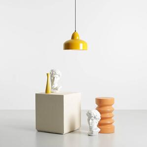 ALDEX Mille pendant light, 1-bulb, mustard yellow