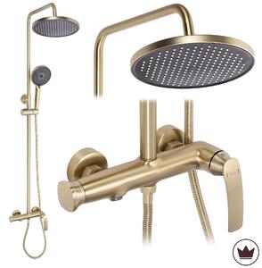 Shower set PREMIUM Rea Como M2 Brush Gold