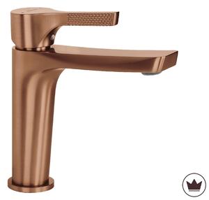 Bathroom faucet PREMIUM Rea Maxim Brush Copper Low