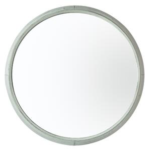 Sawston Indoor Outdoor Round Mirror, Mint 85cm Green