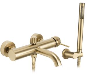 Bathroom faucet REA Lungo Grip Brush Gold