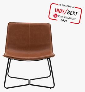 Weyburn Lounge Chair in Pecan Brown
