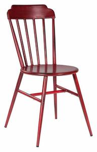 Dining Chair Alexandra House Living Vintage Red 48 x 87 x 44 cm