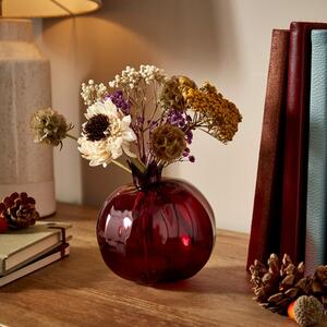 Pomegranate Glass Bud Vase