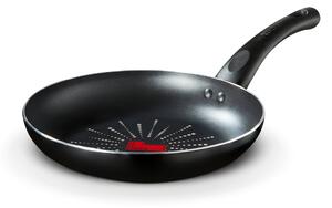 Tower Smart Start Classic Non-Stick Aluminium Frying Pan, 24cm Black