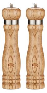 Barbary & Oak Hoxton Vintage Salt & Pepper Mill Set Brown