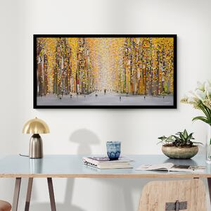 Sunset City Framed Print MultiColoured