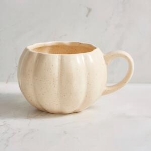 Pumpkin Reactive Glaze Mug Cream