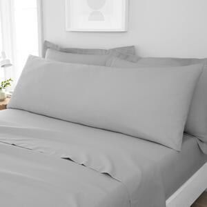 Fogarty Soft Touch Large Body Pillowcase Platinum