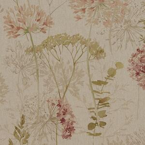 ILiv Country Journal Digitally Printed Fabric Rosa
