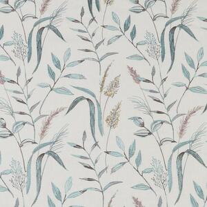 ILiv Betony Embroidered Fabric Cornflower