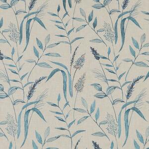 ILiv Betony Embroidered Fabric Cobalt
