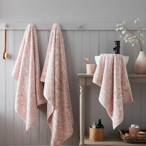 Dreams and Drapes Aveline Pink Towel Pink