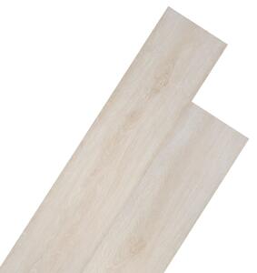 Self-adhesive PVC Flooring Planks 5.02m² 2mm Oak Classic White