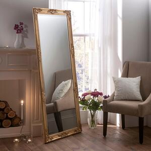 Yearn Florence Gold Effect Effect Leaner 73x162cm Mirror Gold