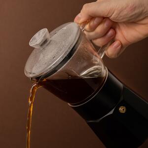 La Cafetière Verona 6 Cup Glass Espresso Maker 240ml Black