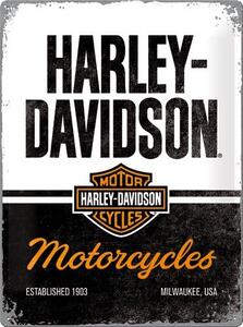 Metal sign Harley-Davidson - Motorcycles, (30 x 40 cm)