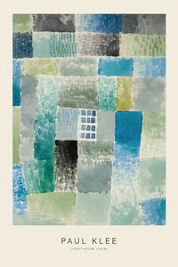 Fine Art Print First House (Special Edition) - Paul Klee, (26.7 x 40 cm)