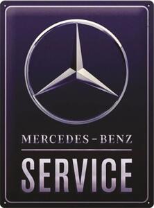 Metal sign Mercedes-Benz - Service, (30 x 40 cm)
