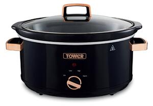 Tower Rose Gold 6.5 Litre S/S Slow Cooker