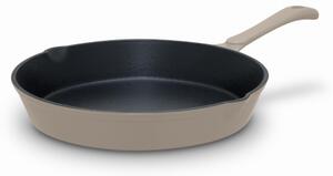 Foundry 26cm Cast Iron Round Fry Pan BEIGE