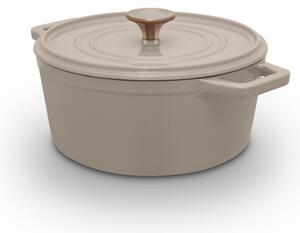 Nattura 20cm Round Casserole BEIGE