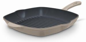 Nattura Cast Iron 26cm Grill Pan BEIGE