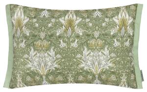 Morris & Co. Snakeshead Printed Outdoor 40cm x 60cm Filled Boudoir Sunflower Stone