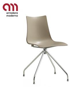 Zebra Tecnopolimero Revolving chair Scab