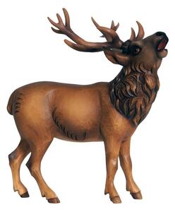 Deer woodcarving