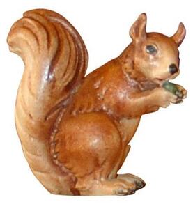 Squirrel woodcarving