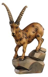 Capricorn woodcarving