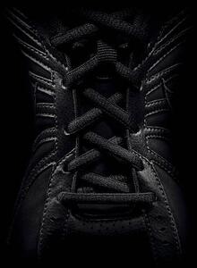 Photography Close up of laced sneaker, Chris Bailey