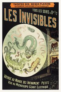 Fine Art Print Les Invisibles ((Vintage Cinema / Retro Movie Theatre Poster / Horror & Sci-Fi)