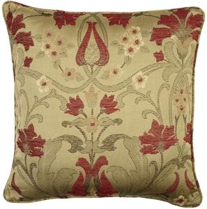Burford Luxury Filled Cushion Red / Gold