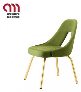 Me armchair Scab satin brass