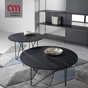 Coffe table Shape Pezzani round glass, marble or laminate