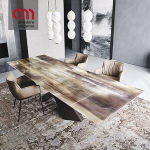 Tyron Crystalart Drive Table Cattelan Italia